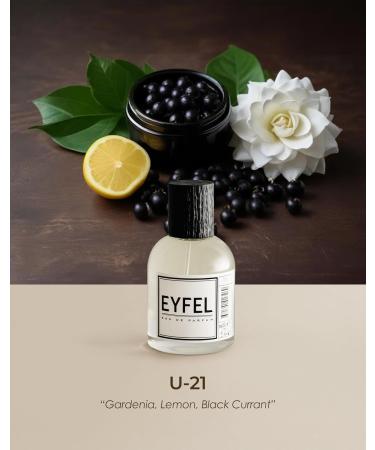 EYFEL Perfume for Unisex U21 INSPIRED BY BLACK ORCHID Eau de Parfum Spray EDP 50 ml / 1.76 FL. OZ. - Buy Online on GoSupps.com