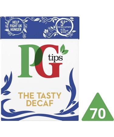 PG Tips Decaf 70 Tea Bags 203g - Buy Online on GoSupps.com