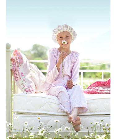 Blulu Satin Sleep Caps for Women & Girls - 3 Pack Night Headgear Turbans in Black Beige & Silver | Soft & Comfortable Hairstyle Protection - Buy Online on GoSupps.com