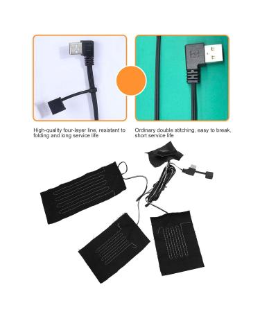 Sonew 8-in-1 USB Electric Heating Pad - Adjustable 3 Gears Waterproof Washable Cloth Heater for Heated Vest | International Shipping Available - Buy Online on GoSupps.com