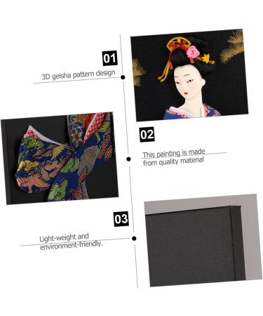 TEHAUX 1pc Doll Prints Japanese Decor Stocking Stuffers Japanese Style Painting Art Painting Japanese-style - Buy Online on GoSupps.com