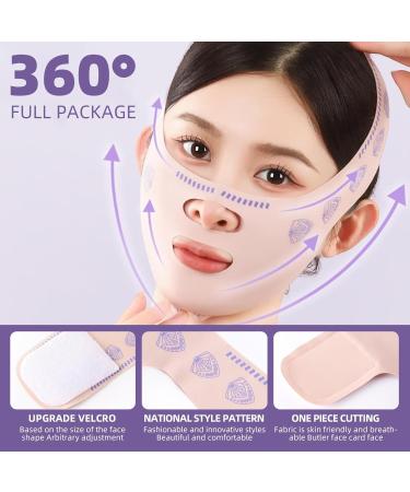 V-Line Face Lifting Tape - Reusable Chin Lift Mask for Men & Women | Soft High-Elastic & Skin Tightening Solution for Double Chin & Depuffing - Buy Online on GoSupps.com
