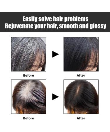 Hair Darkening Shampoo Bar Gray Hair Coverage Soap Gray Hair Reverse Bar Darkening Shampoo Bar for Men and Women Moisturizing Hair Uplifting Soap Black Hair - Buy Online on GoSupps.com