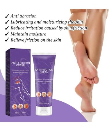 Anti Friction Cream Long Lasting & Non Staining Chafing Balm Thigh Inner Anti-Chafing Balm Thigh Anti-Friction Cream Prevention Rubbing Cream Prevents Skin Chafe & Irritation for Women Men - Buy Online on GoSupps.com
