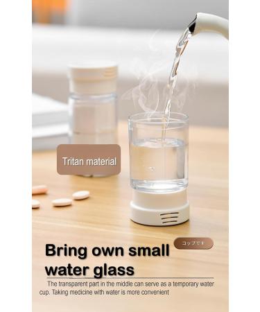 Buy Multifunctional Pill Crushers & Splitters - Portable Pill Cutter Grinder with Timer & Organizer | White - Buy Online on GoSupps.com