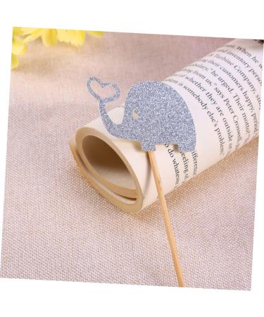 Warmhm 3pcs Cocktail Picks Elephant Cupcake Picks Topper Heart Glitter Picks Food Elephant Cupcake Toppers Gold Glitter Toppers Paper Cups Stick Fruit Topper Heart Wedding Earth Tones Rod - Buy Online on GoSupps.com