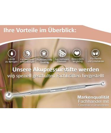 Buy Acupressure Pen - 6/9mm Reflexology Stick & Acupuncture Device for Pain Relief | International Shipping - Buy Online on GoSupps.com