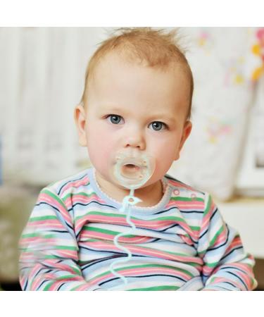 Beißring & Silikon Schnullerclip | Lebensmittelsichere Bissspielzeuge f r Kinder | Universal Bei Ring f r M dchen | Teething Relief ab 3 Monaten - Heshi - Buy Online on GoSupps.com