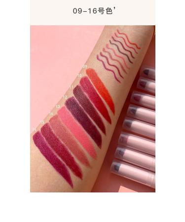 Matte Nude Lipstick Set: 2-in-1 Double-ended Lip Liner & Lipstick | Long Wear, Waterproof, Non-Fading Formula for Women - Buy Online on GoSupps.com