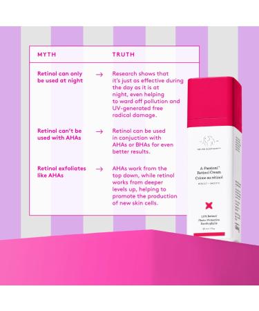 Drunk Elephant A-Passioni Retinol Cream - 30 ml/1 fl oz - 1% Retinol Serum - Clean Clinical Skincare - Cruelty-Free - Dermatologist-Tested - Free of Essential Oils Silicones and Fragrance - Buy Online on GoSupps.com