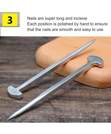 Tnfeeon 2PCS Eel Spike Fish Eel Nail Thickened for Kitchen for Restaurant for Fish for Eel - Buy Online on GoSupps.com