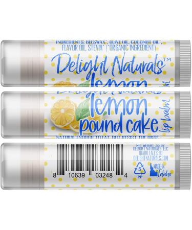 Jumbo Lip Balm - Lemon Pound Cake | Hydrating Nourishing & International Shipping Available - Buy Online on GoSupps.com
