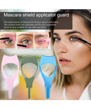 Eyelashes Tools Mascara Shield Applicator Guard Mascara Applicator Tool Eyelash Guide For Makeup Beginner 3 Colors - Buy Online on GoSupps.com