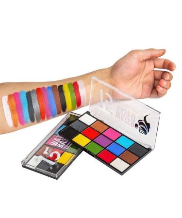 Ultimate Face Painting Kit - Body Paint for Halloween & Christmas | International Shipping Available - Buy Online on GoSupps.com