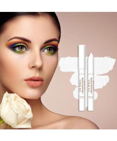 Cream Eyeshadow Stick | Soft Creamy Matte Shimmer Eye Shadow Pencil Crayon Eye Brightener Highlighter Eyeliner Crayon Make Up Set 20 Colors Smudge-Proof Transfer-Proof A08 - Buy Online on GoSupps.com