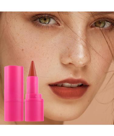 Pruojhw Long Lasting Lip Contour Stick 36g Waterproof Finish Velvet Effect Lip Contour Stick and Lipstick for Girlfriend Mom Lady Travel Party Dating Holiday 01 - Buy Online on GoSupps.com