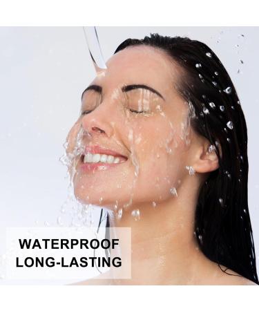 Apooliy Waterproof Eyebrow Gel Brow Pomade Set 2 in 1 Long-Lasting Eyebrow Wax Filling & Shaping Tinted Brow Creates Natural Brows Dark Brown #03 - Buy Online on GoSupps.com