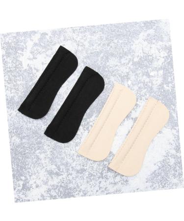 NOLITOY Leather Insole High Heel Inserts - 4 Pairs of Comfort Liner Pads for Men & Women - Foot Care Solutions for Oversized Heels - Buy Online on GoSupps.com