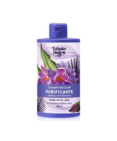 TULIPAN NEGRO Purifying Micellar Shampoo With Mint extract And Eucalyptus 13 50 Fl Oz