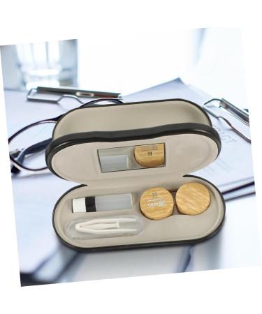 Lalafina Dual-Purpose Glasses Case - Travel Size Multifunctional Holder for Glasses & Contact Lenses | Double-Sided Design | Ideal for On-the-Go Use - Buy Online on GoSupps.com