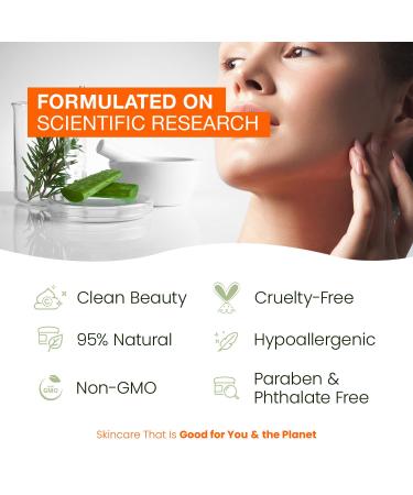 Natural Chemist Cucumber & Aloe Daily Face Moisturizer - Hydrating & Cooling 1.69 Fl. oz - For Sunburns, Acne & Nourishing Day Cream - Cruelty Free Korean Skincare - Buy Online on GoSupps.com