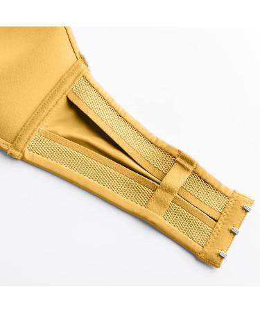 Shop Sexy Lace Seamless Vest Underwear for Women - Stylish Yellow Sports Bustiers XL - International Shipping Available - Buy Online on GoSupps.com