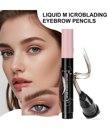 Eyebrow Pen Color Pen For Natural Eyebrows Makeup14ml Liquid Color Very Fine Tip Suitable For Travel Parties Sports Appointments Work 02 Tawny Brown - Buy Online on GoSupps.com