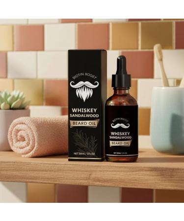  WJnflQN Beard Oil - Natural Softener and Moisturizer | Oil for Facial Hair and Thick Mustaches for Daily Care Morning Shower Styling Travel - Buy Online on GoSupps.com