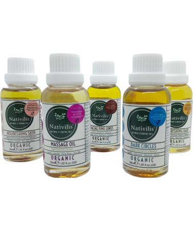 Native Natural Nativilis Organic Advanced Formula Jojoba Oil Serum Copaiba BetaCaryophyllene Moisturizing antiaging natural facial oil for fine lines and wrinkles black spruce palmarosa - Buy Online on GoSupps.com