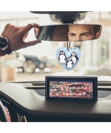 5 Pcs Car Air Fresheners Hanging Air Freshener Cute Penguins Hanging Scented Cards Fragrance Scented Cards for Car Car Aromatherapy Tablets for Car - Buy Online on GoSupps.com