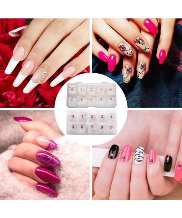 1000pcs Coffin Nail Tips for Acrylic Nails | Clear Natural Soft Gel Nail Tips | Includes Acrylic Nail Clipper and Nail Files | Ideal for Nail Art Salons and Home Use - Buy Online on GoSupps.com