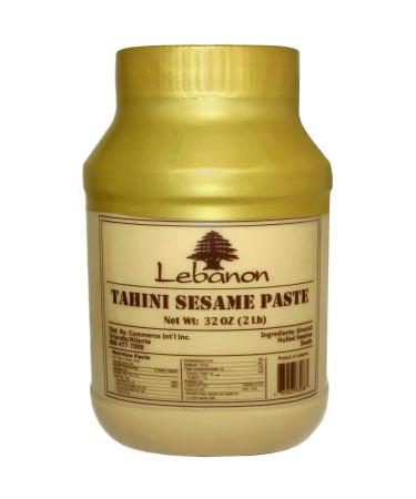 Lebanon Tahina - All Natural Tahini Sesame Paste (2 Lb) 907g
