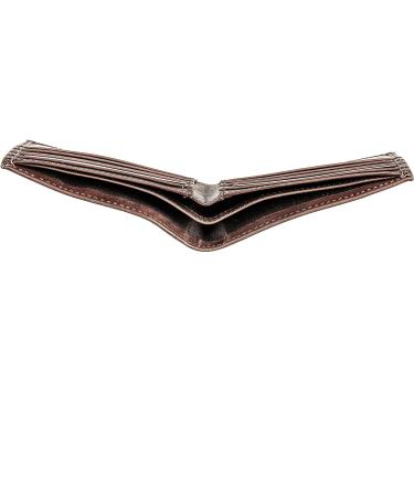 NFL Cincinnati Bengals Brown Leather Bi-Fold Wallet | Officially Licensed | Card and Money Holder | Gift Box Included - Buy Online on GoSupps.com