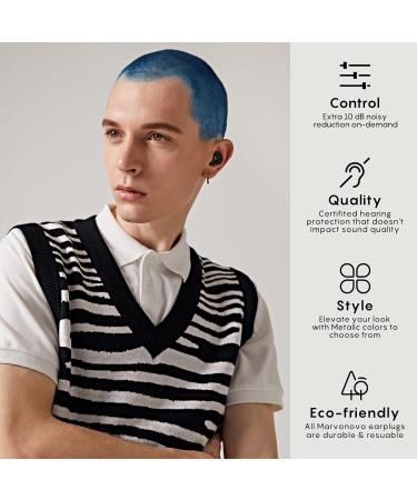 Premium Noise Cancelling Ear Plugs - Soft Reusable High-Fidelity Hearing Protection for Sleep & Music - Buy Online on GoSupps.com