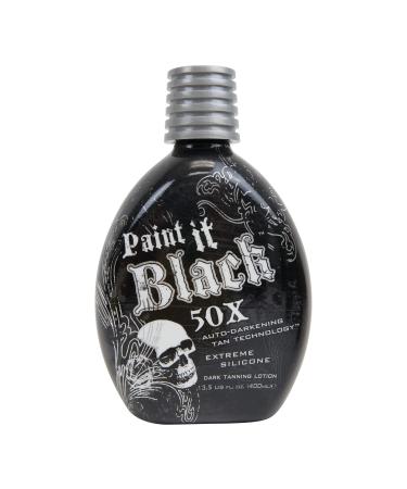 Millennium Tanning Products, Paint it Black 50x, 13.5 oz (Pack of 1) 13.5 Fl Oz (Pack of 2) - Buy Online on GoSupps.com