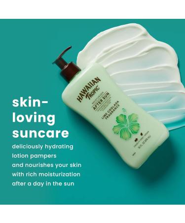 Hawaiian Tropic Lime Coolada After Sun 16oz | Refreshing After-Sun Care | Shop Internationally - Buy Online on GoSupps.com