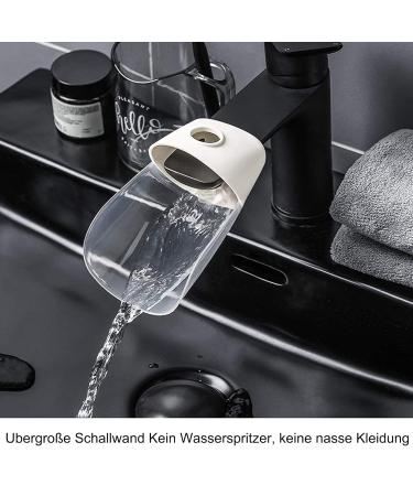 Catelves Wasserbahn Kinder - 2-Piece Faucet Extension for Kids | Blue & White Faucet Extender Attachment - Buy Online on GoSupps.com