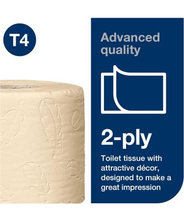 Tork Mini Jumbo Toilet Roll Natural T2 Advanced Quality 2 ply 1 roll x 170m 120377 - Buy Online on GoSupps.com
