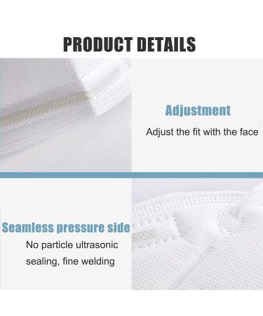Taimu TM KN95 Face Masks - 5 Layers Cup Dust Mask for Adults - 20 PCS - Buy Online on GoSupps.com
