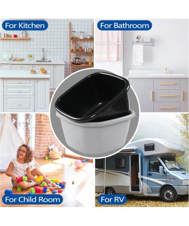 Inhouse 18 Quart Plastic Washing Basin Large Dish Pan Basins 2 Packs - Buy Online on GoSupps.com