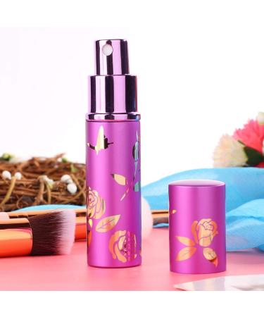 10ml Portable Empty Perfume Atomizer Bottle for Men & Women - Travel Friendly Purple Design - Buy Online on GoSupps.com