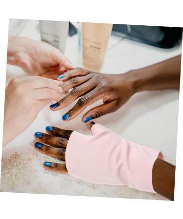 IWOWHERO UV Gloves 1 Pair Gloves Gel Student Suede Light Manicure UV Protection Gloves - Buy Online on GoSupps.com