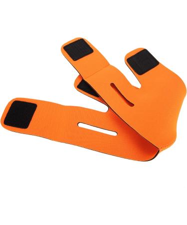 Face Slimming Bandage Belt V Line Lifting Mask Double Chin Reducer (Orange) - Buy Online on GoSupps.com