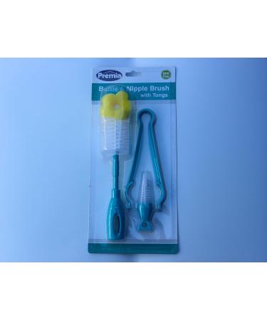 Bottle and Nipple Cleaning Brush with Tongs | Poundfox - Buy Online on GoSupps.com