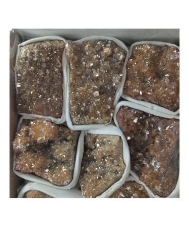 Natural All Kinds of Quartz Minerals Specimen Amethyst Irregular Shape Rough Rock Stone Home (Size : 1box) Raw Stones and Minerals Home Goods