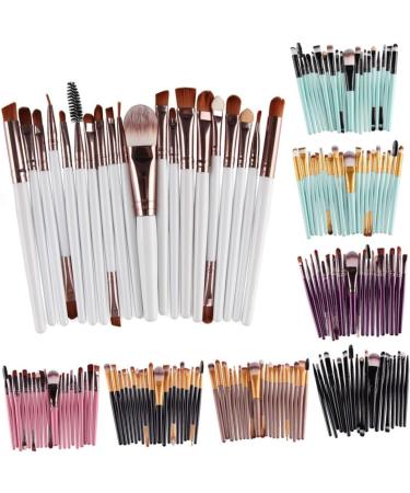 20PC eye makeup brush beauty tools neutral - Buy Online on GoSupps.com