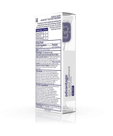Buy Clean & Clear Advantage Acne Spot Treatment 0.75 oz | Fast International Shipping - Buy Online on GoSupps.com