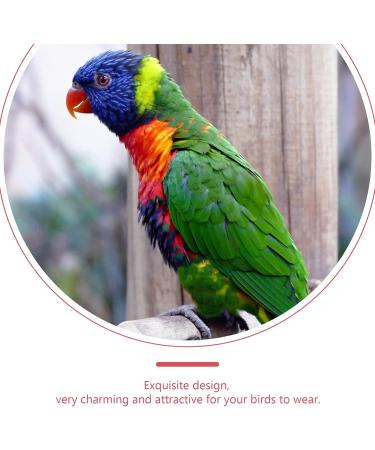 POPETPOP Cone Costume 4pcs Bird Diaper Parrot Flight Suit Parrot Diaper Bird Clothing Parrot Nappy Clothes for Cockatiel Parakeet Pigeon Pet Supplies Parrot Costume - Buy Online on GoSupps.com
