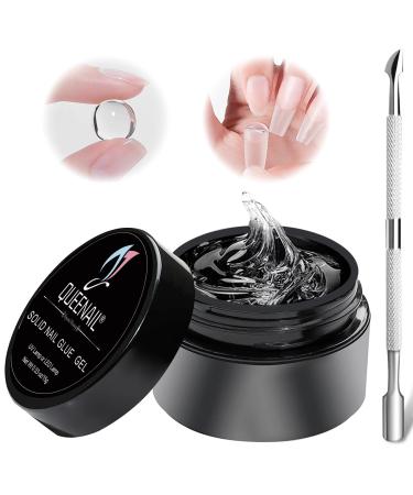 Fixed nail glue gel 15g class nail tip adhesive uv professional nail extension for acrylic nails nail art gel paint solid patch