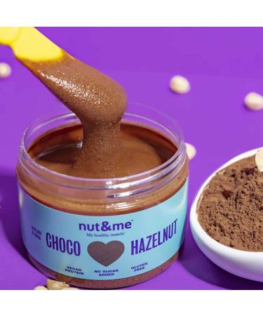 Chocolate Hazelnut Spread 250g nut&me| 100% Natural | Sugar Free | Confectionery | No Additives | Vegan - Buy Online on GoSupps.com